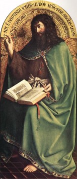  jan - die Genter Altars St Johannes der Täufer Renaissance Jan van Eyck